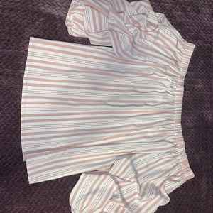 Off the shoulder blouse